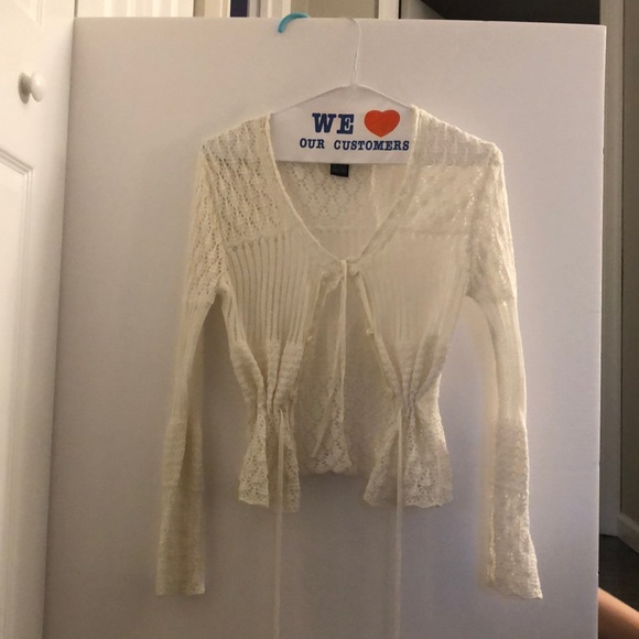 american attitudes Tops - white sweater